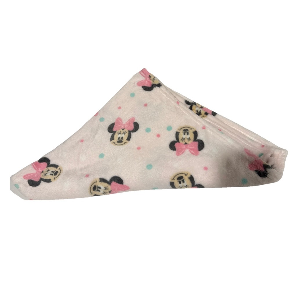 Disney Baby Minnie Mouse Pink Baby Blanket 36" X‎ 30" Soft Cozy Lightweight New